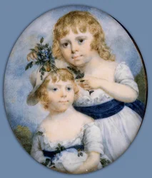 Portrait de deux sœurs